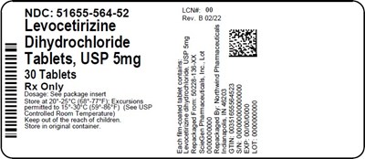 Label (51655 564 52 Master Bottle Label Approval   Rev B 02 22)